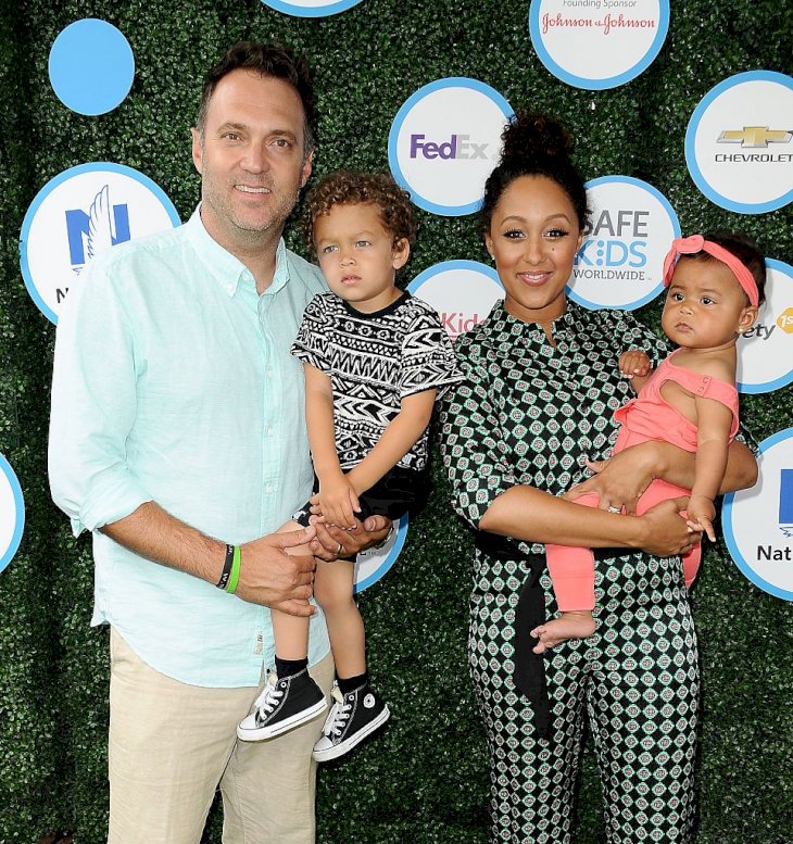 Adam Housley, Aden John Tanner Housley, Tamera Mowry and Ariah Talea Housley / Photo:Getty Images