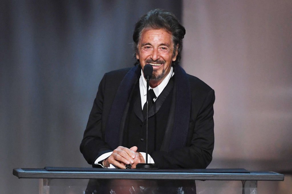 Image Credit: Getty Images/Kevin Winter | Al Pacino speaks onstage during American Film Institute's 45th Life Achievement Award Gala