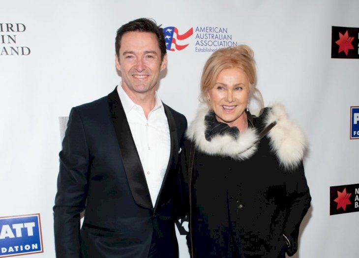 Image Credit: Getty Images / Hugh Jackman and Deborra-Lee Furness attend an event.