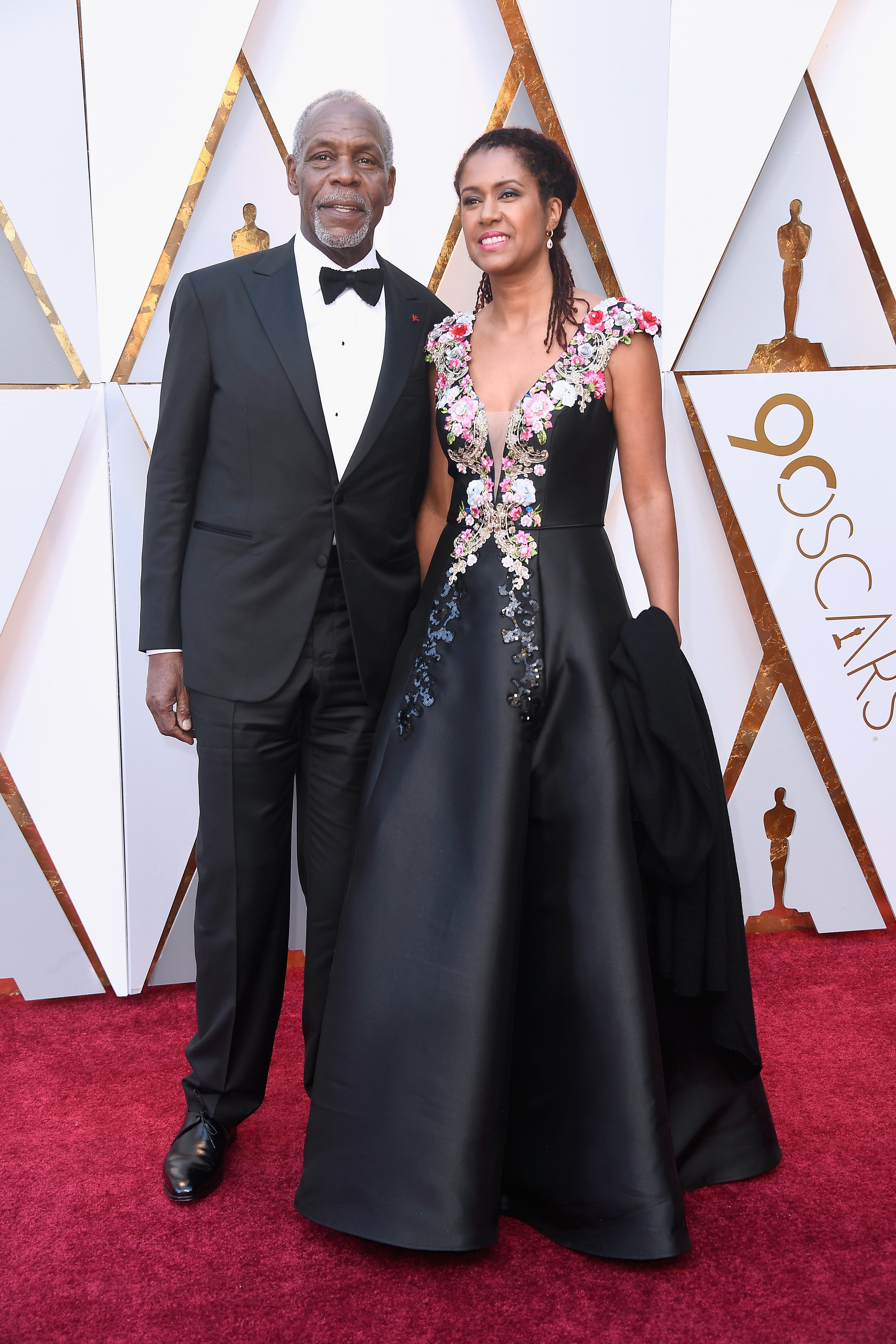 Image Source: Getty Images| Danny at the Golden Globes with his wife Image Source: Getty Images| Danny at the Golden Globes with his wife