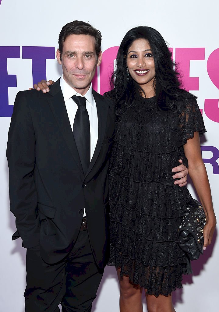 Image Credit: Getty Images/Jamie McCarthy | James Callis and Neha Callis attends the "Bridget Jones Baby" New York Premiere