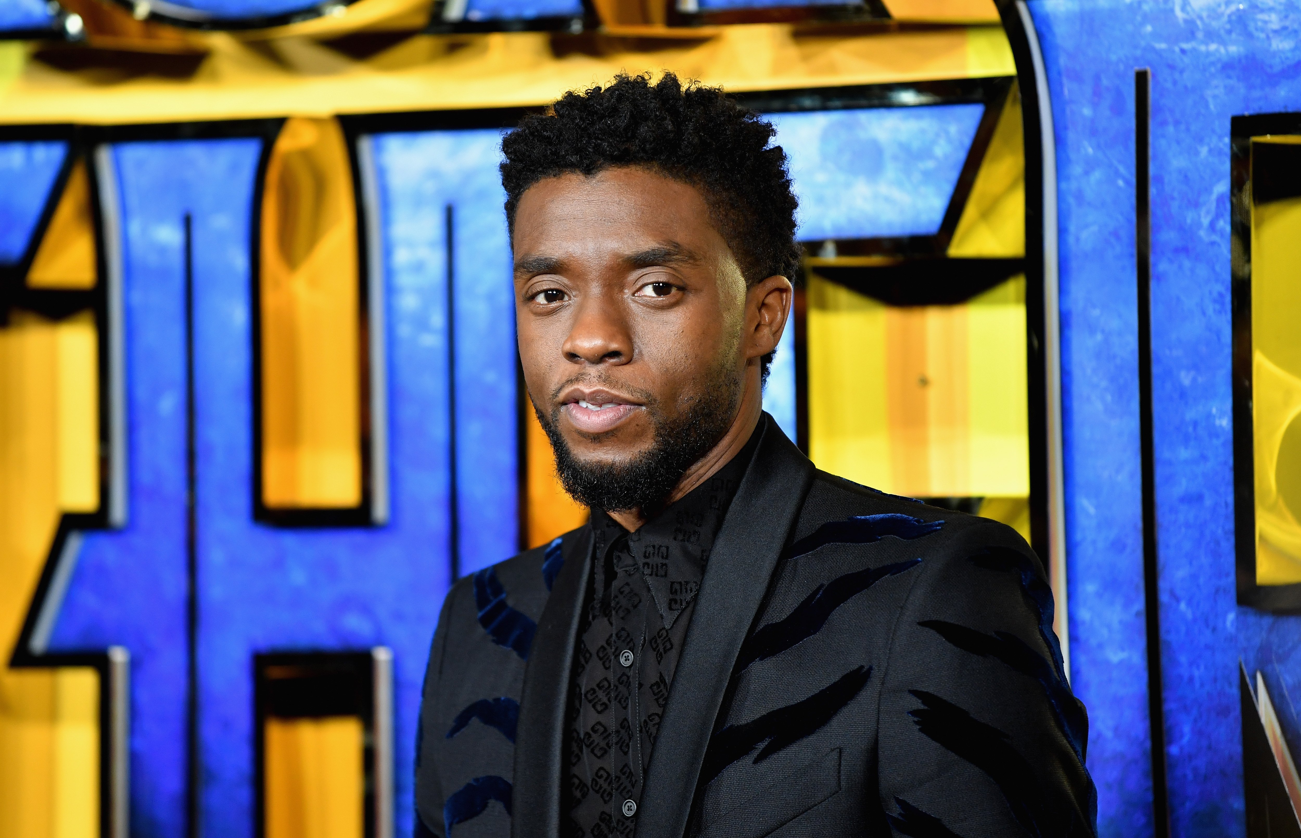 Image Credits: Getty Images / Gareth Cattermole | Chadwick Boseman attends the European Premiere of Marvel Studios' "Black Panther" at the Eventim Apollo, Hammersmith on February 8, 2018 in London, England. Image Credits: Getty Images / Gareth Cattermole | Chadwick Boseman attends the European Premiere of Marvel Studios' "Black Panther" at the Eventim Apollo, Hammersmith on February 8, 2018 in London, England.