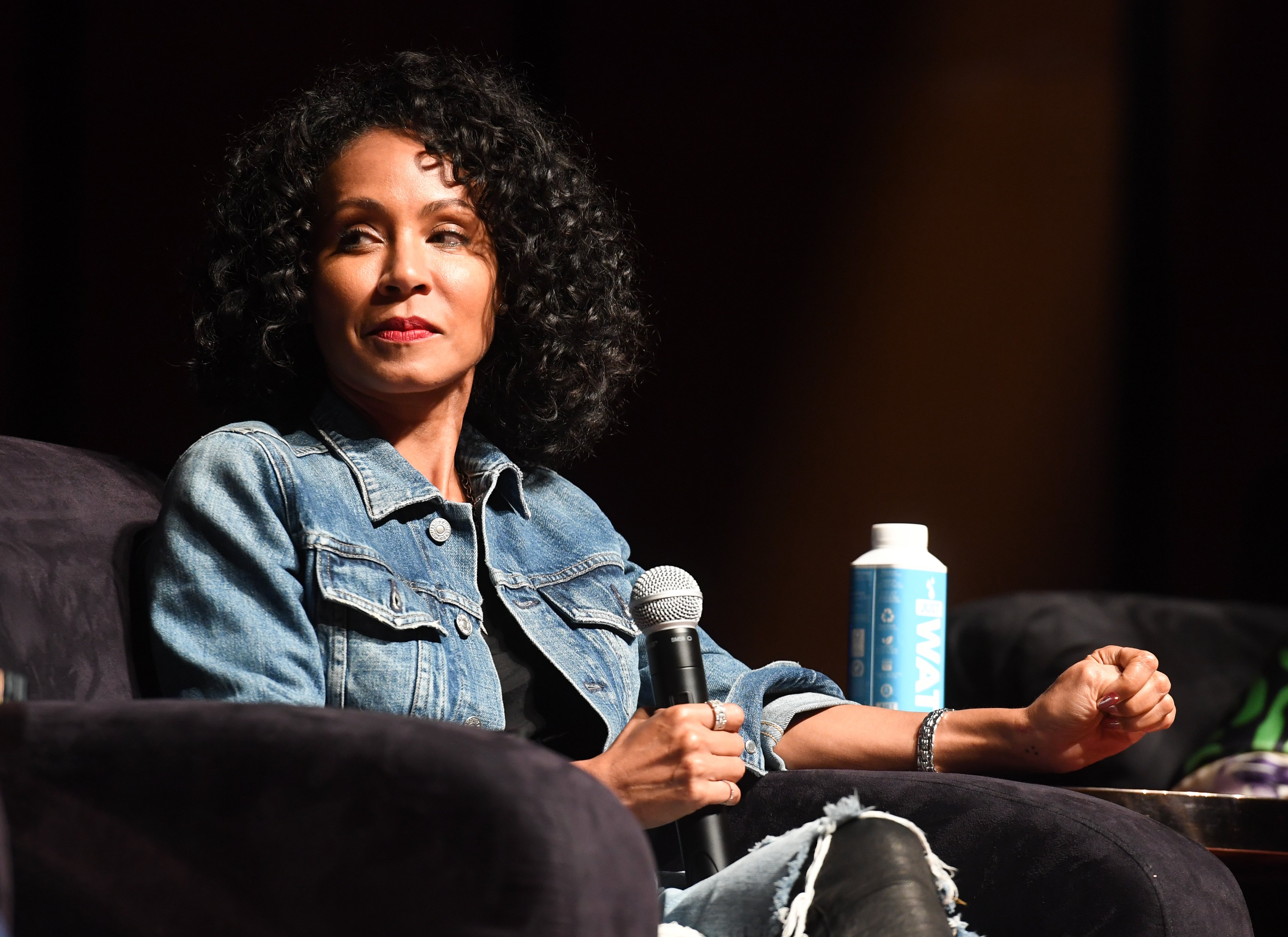 Image Credits: Getty Images / Paras Griffin | Actress Jada Pinkett Smith speaks onstage at Careers In Entertainment Tour - Atlanta at Morehouse College on October 20, 2017 in Atlanta, Georgia. Image Credits: Getty Images / Paras Griffin | Actress Jada Pinkett Smith speaks onstage at Careers In Entertainment Tour - Atlanta at Morehouse College on October 20, 2017 in Atlanta, Georgia.