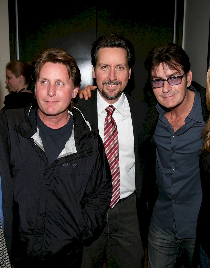 Image Credit: Getty Images / Ramon Estevez with his brothers, Emilio Eztevez and Charlie Sheen.