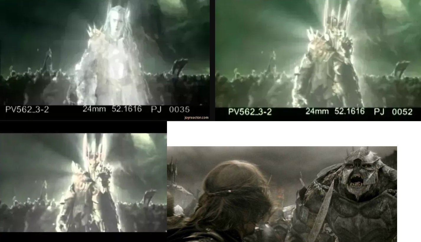 Image credits: Reddit/Suitable Perspective - New Line Cinema/Lords of the Rings Trilogy Image credits: Reddit/Suitable Perspective - New Line Cinema/Lords of the Rings Trilogy