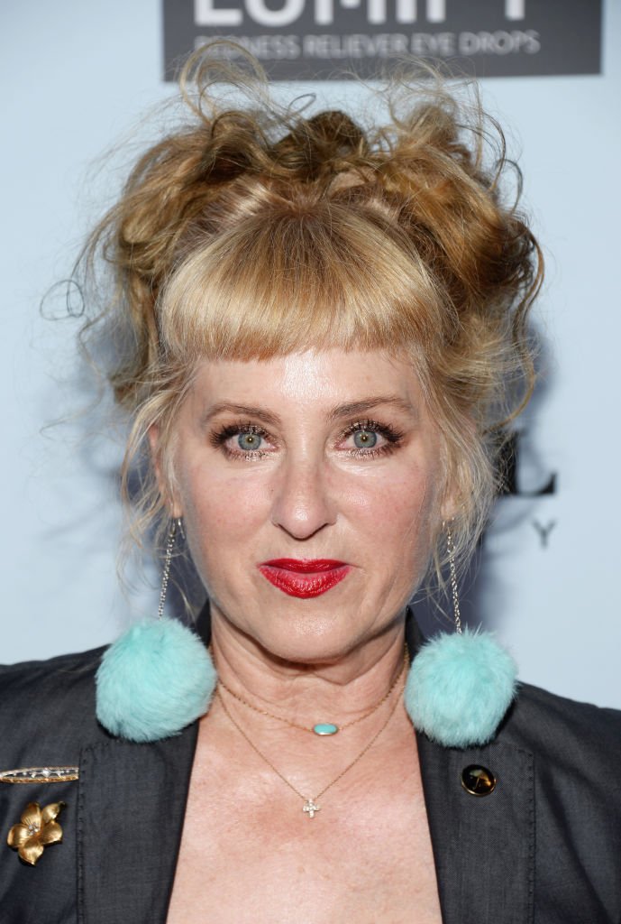 Image Credits: Getty Images / Amanda Edwards | Actress Kimmy Robertson arrives at the Make-Up Artists and Hair Stylists Guild Reception at The Beverly Center on August 12, 2018 in Los Angeles, California.