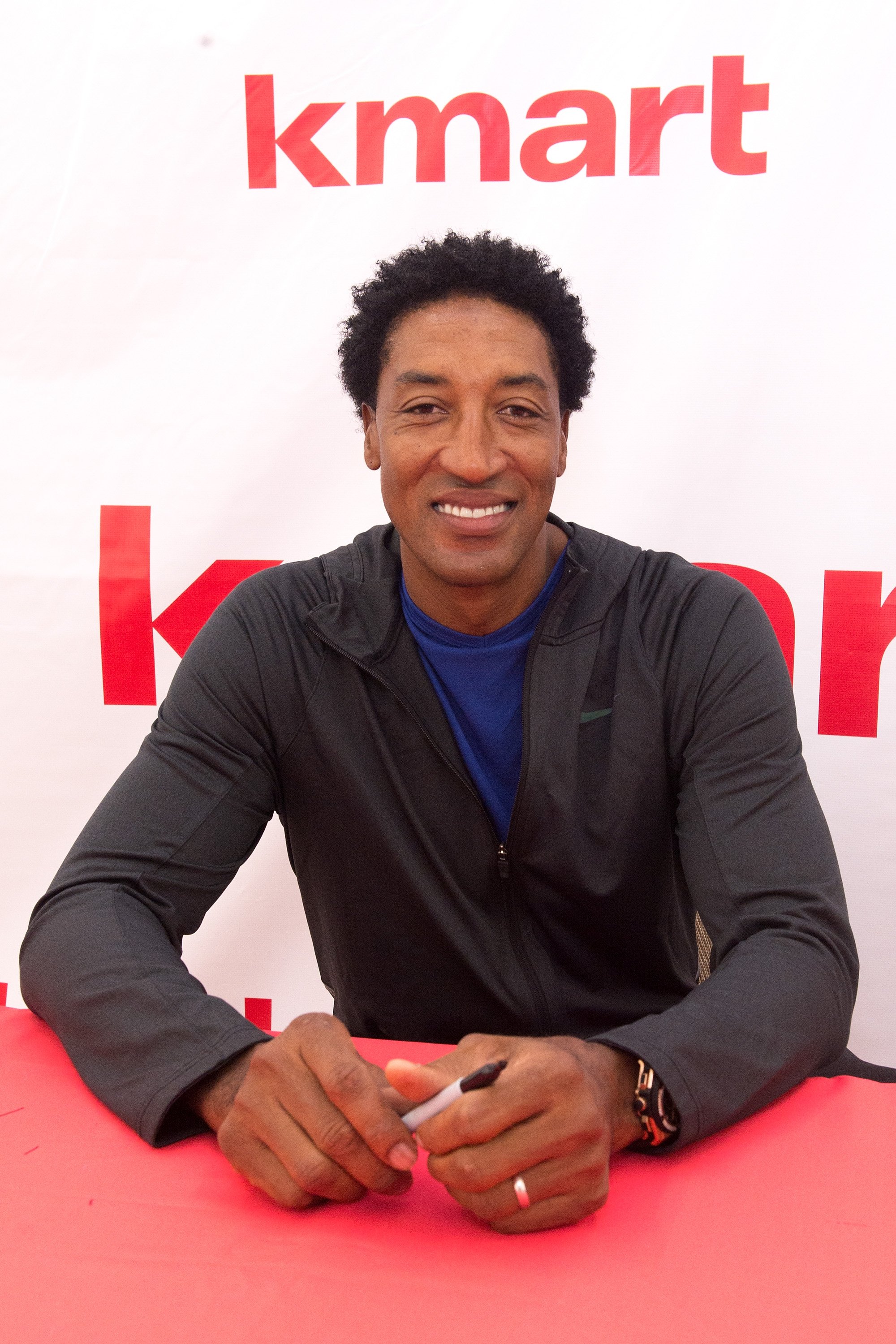 Image Credits: Getty Images / Daniel Boczarski | Scottie Pippen attends 'A Whole Lotta Awesome' At Re-Grand Opening of Revitalized Kmart Store on August 27, 2016 in Des Plaines, Illinois.