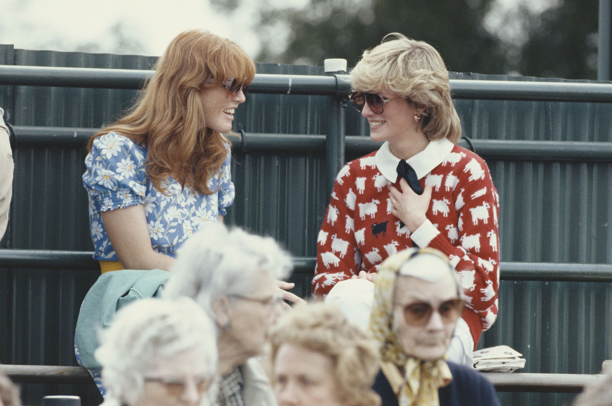 Diana, Princess of Wales with Sarah Ferguson at the Guard's Polo Club, Windsor / Getty Images Diana, Princess of Wales with Sarah Ferguson at the Guard's Polo Club, Windsor / Getty Images