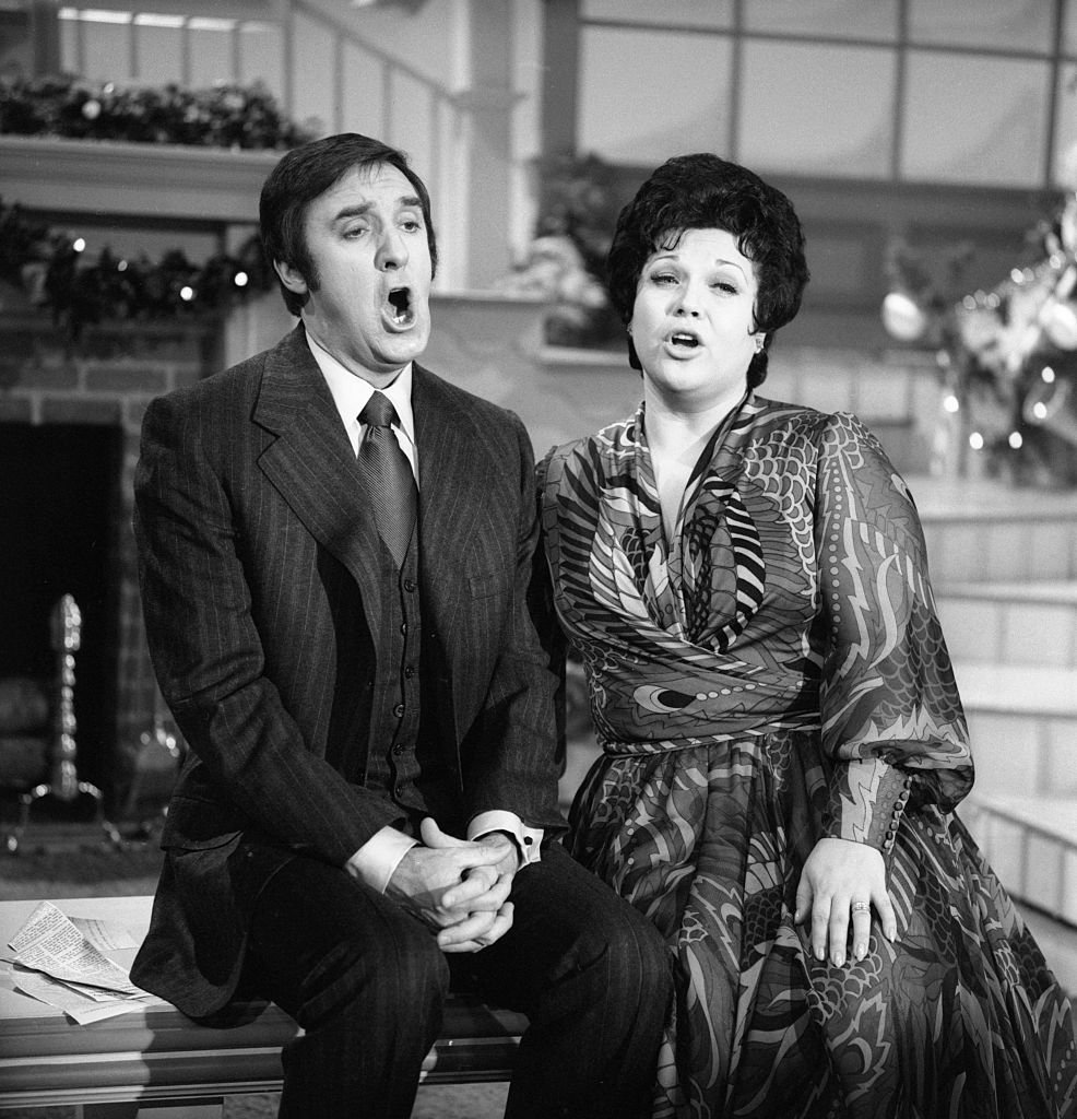 Image Source: Getty Images/CBS Photo Archive| The Jim Nabors Hour variety show featuring from left: Jim Nabors, and opera singer Marilyn Horne. Show Date December 24, 1970