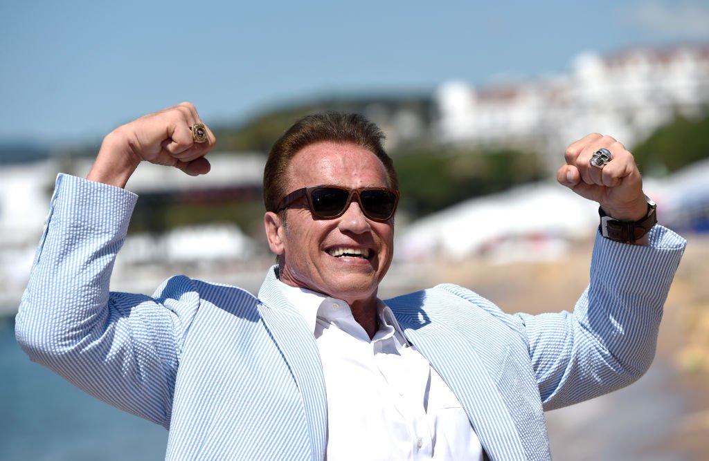 Image Credits: Getty Images / Antony Jones | Arnold Schwarzenegger attends photocall for 'Wonders of the Sea 3D' during the 70th annual Cannes Film Festival at Nikki Beach on May 20, 2017 in Cannes, France. Image Credits: Getty Images / Antony Jones | Arnold Schwarzenegger attends photocall for 'Wonders of the Sea 3D' during the 70th annual Cannes Film Festival at Nikki Beach on May 20, 2017 in Cannes, France.