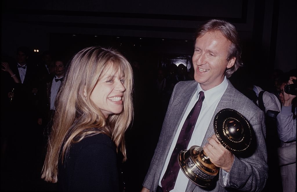 Image Credits: Getty Images / The LIFE Picture Collection | Actress Linda Hamilton with her partner, director James Cameron.