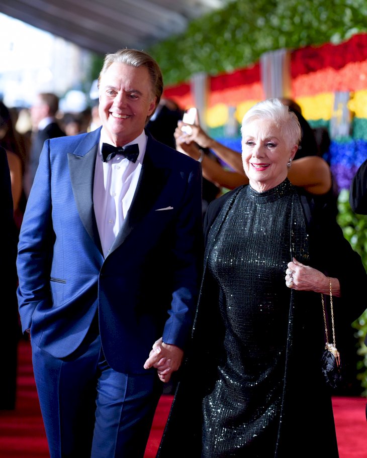 Image Credit: Getty Images / Shirley Jones with her stepson, David Cassidy.