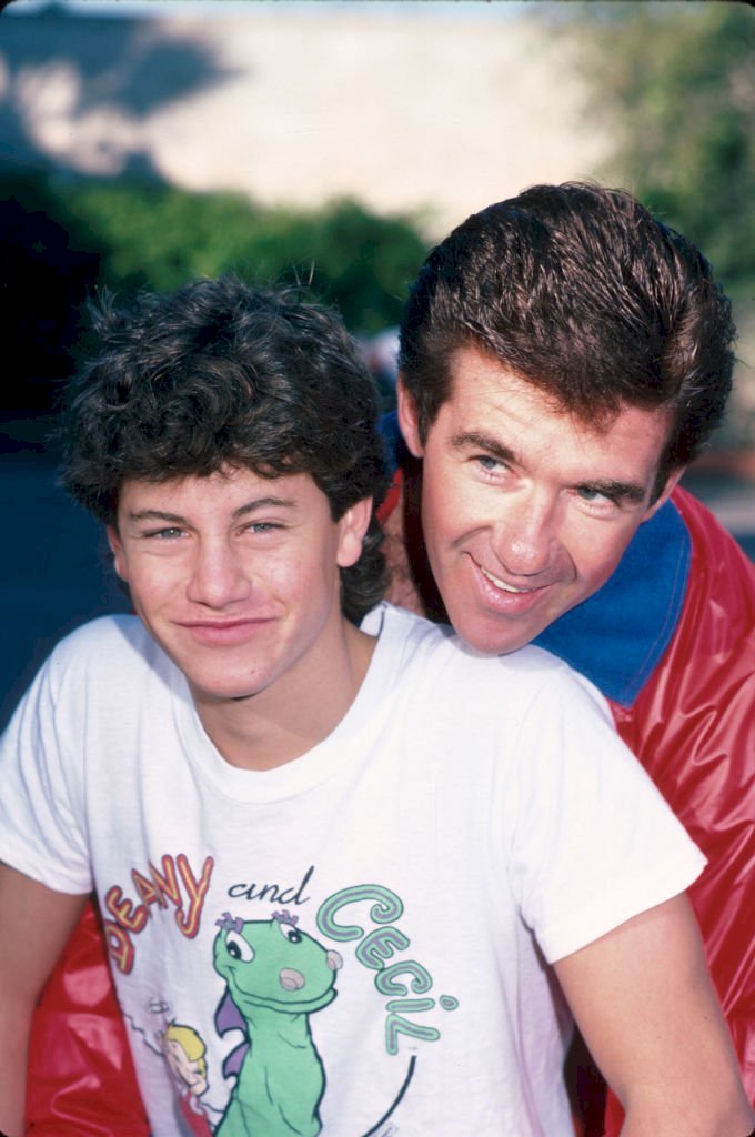 Image Credits: Getty Images / Time Life Pictures / DMI / The LIFE Picture Collection | Actors Kirk Cameron and Alan Thicke.