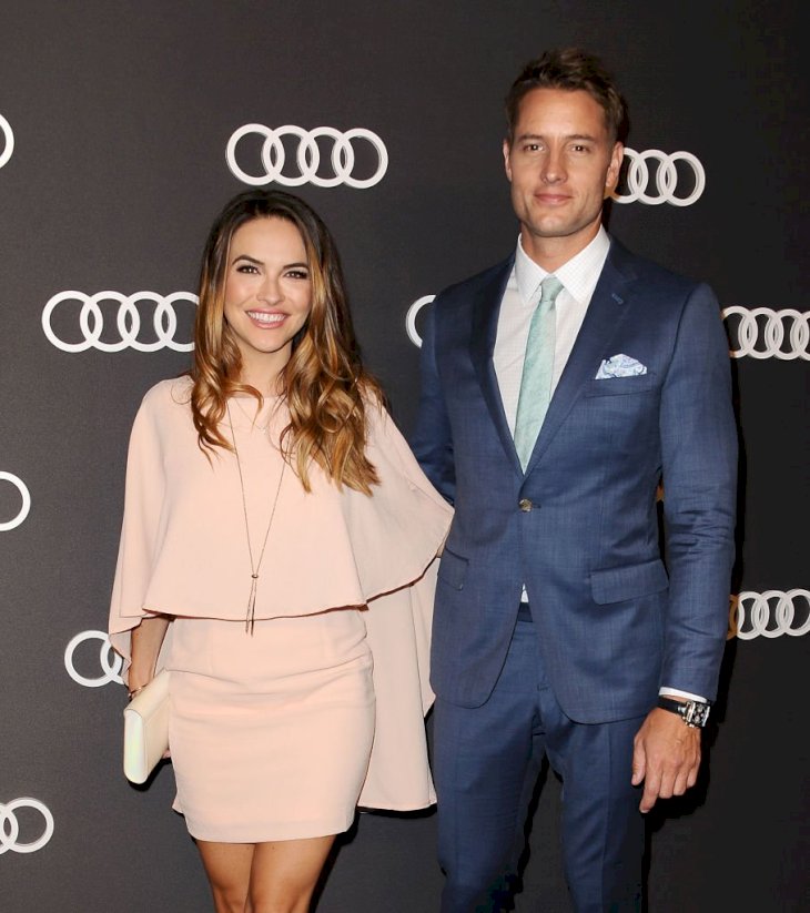 Image Credit: Getty Images / Justin Hartley and Chrishell Stause at an event.