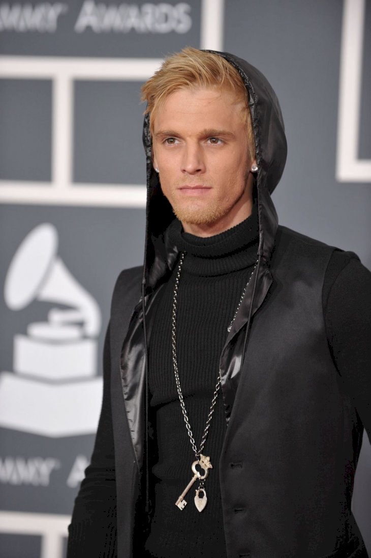 Aaron Carter arrives at the 52nd Annual GRAMMY Awards held at Staples Center on January 31, 2010 in Los Angeles, California. (Photo by John Shearer/WireImage)