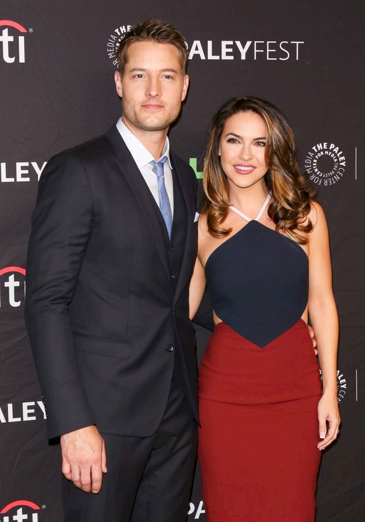 Image Credit: Getty Images / Justin Hartley and Chrishell Stause at an event.