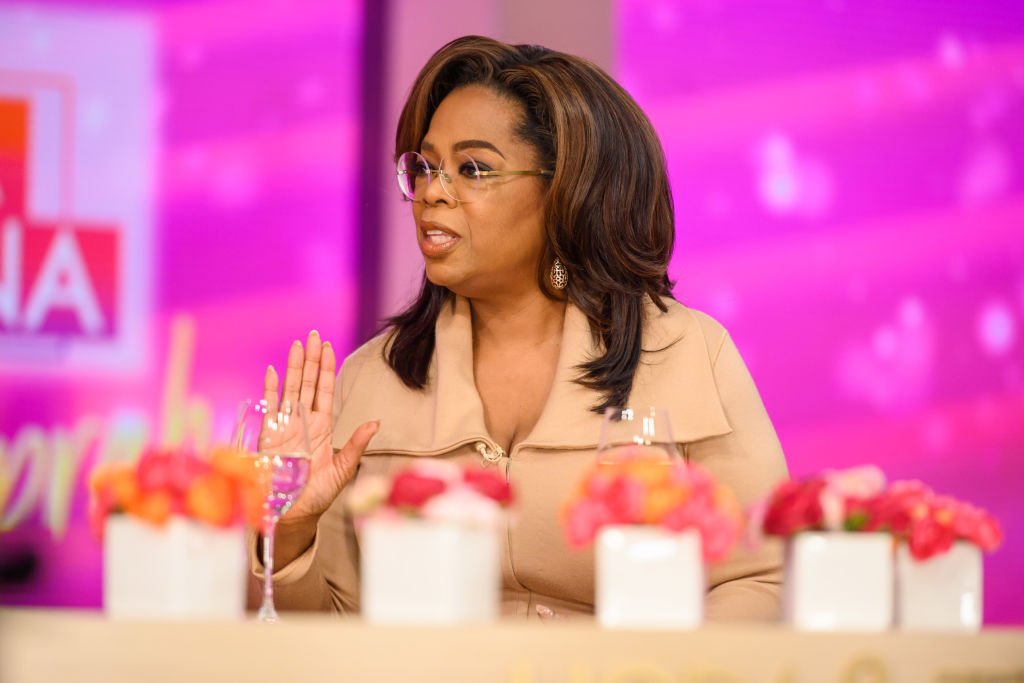Image Credit: Getty Images / Oprah Winfrey on Friday, February 7, 2020.