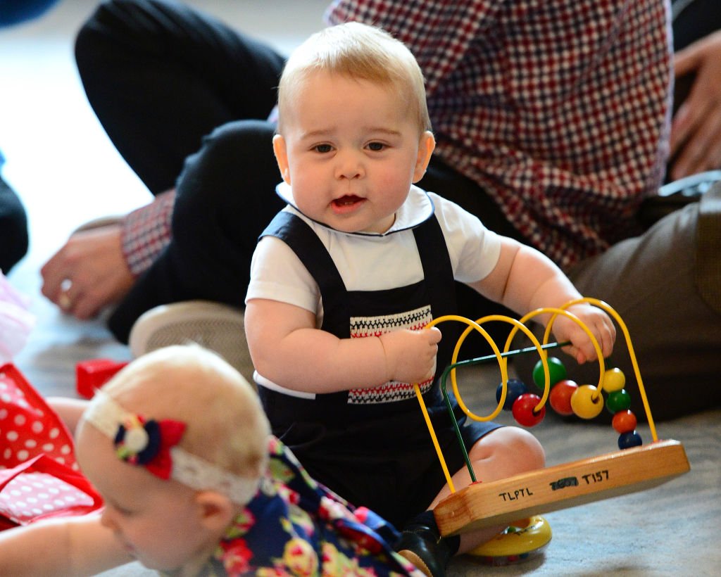 Image Credit: Getty Images / Prince George of Cambridge attends a Plunket Play Group at Government House on April 9, 2014 in Wellington, New Zealand.