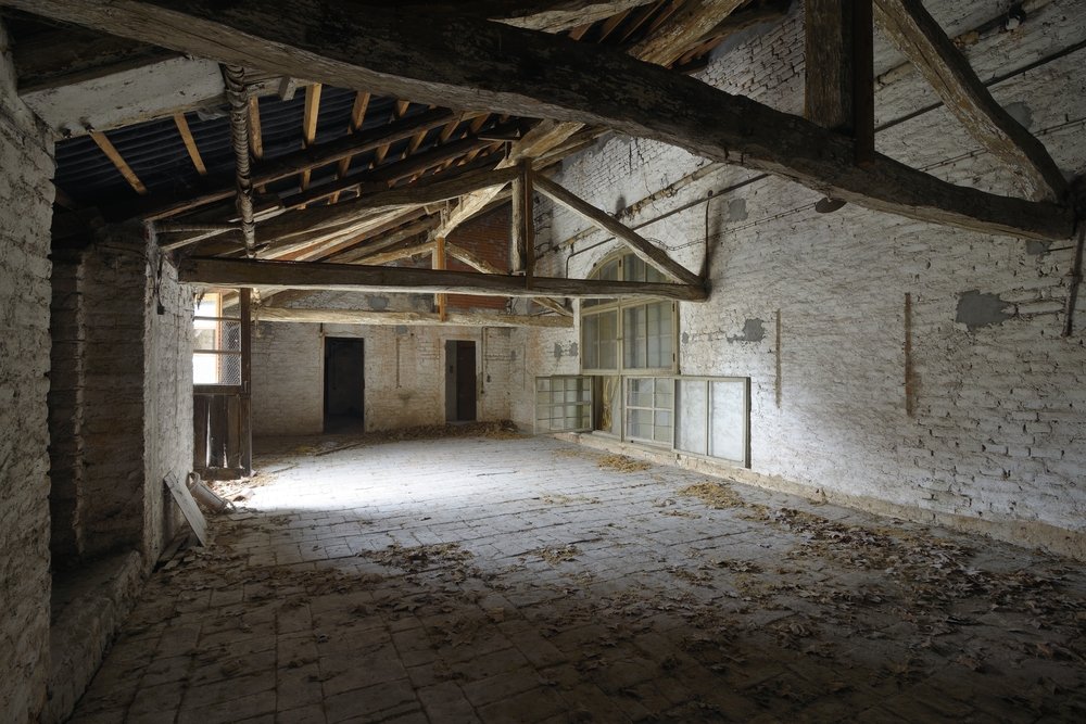 Abandoned attic | Shutterstock Abandoned attic | Shutterstock