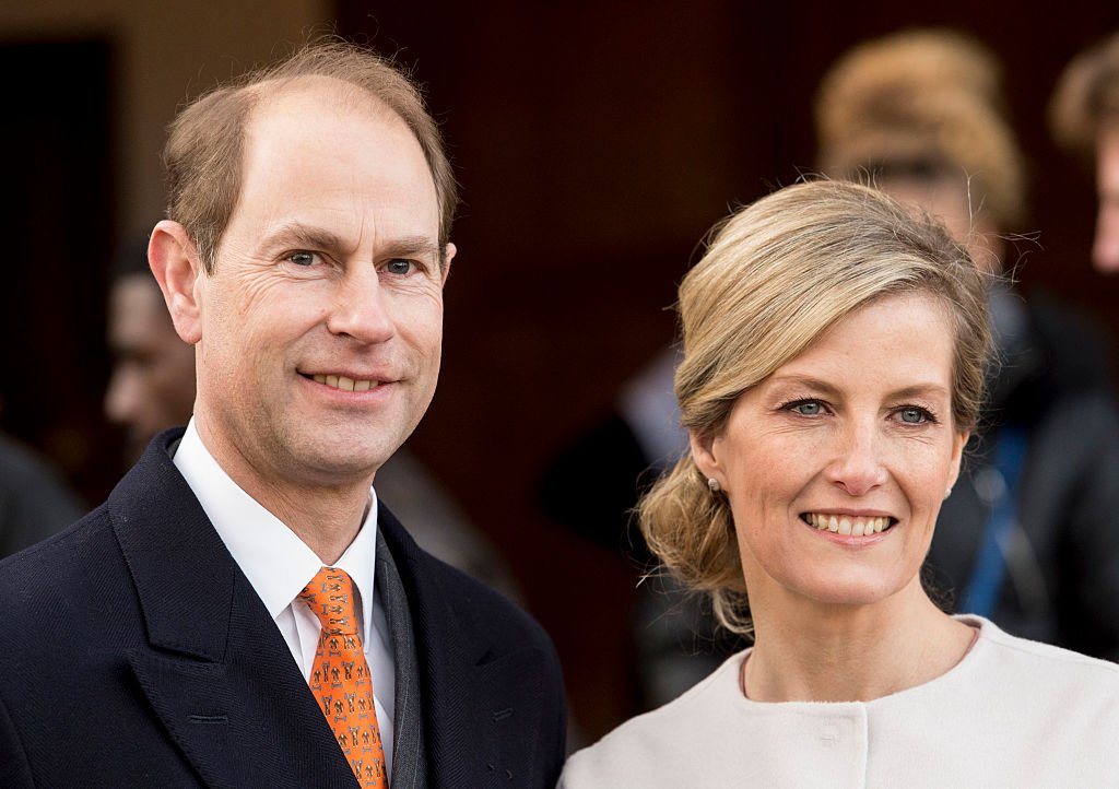 Image Credit: Getty Images / Prince Edward, Earl of Wessex and Sophie, Countess of Wessex during a visit to St Anselms Church on the occasion of the Countess' 50th birthday on January 20, 2015 in London, England.