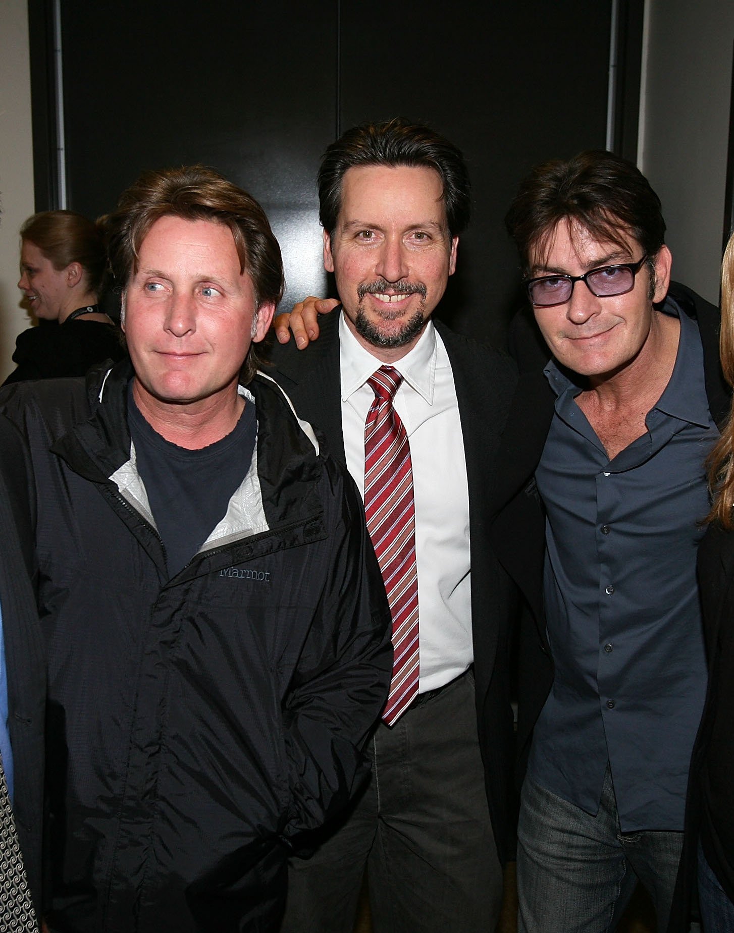 Emilio Estevez, Martin Sheen and Ramon Estevez during the amfAR Cinema Against AIDS held at The Carlu during the Toronto International Film Festival on September 12, 2010 in Toronto, Canada.  | Source: Getty Images