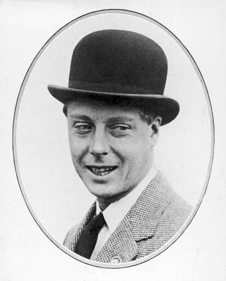 Image Credits: Getty Images / Mansell / The LIFE Picture Collection | Portrait of His Royal Highness The Prince of Wales (1894 - 1974) (later King Edward VIII and Duke of Windsor) dressed in a bowler hat and a houndstooth jacket, 1927.