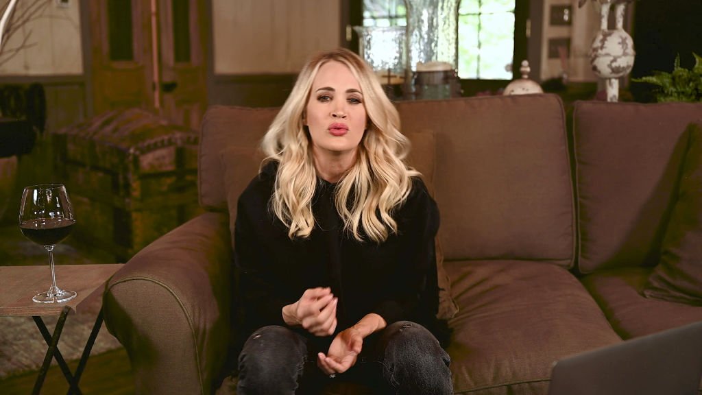 Image Credit: Getty Images / Carrie Underwood as part of the at-home acoustic performances with Country Music's biggest stars, along with clips of their favorite moments from the Academy of Country Music Awards.