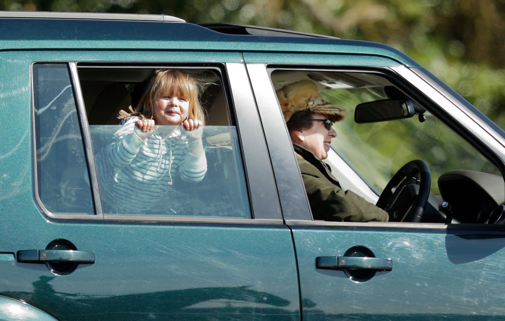 Image Credit: Getty Images / Princess Anne drives granddaughter Mia Tindall around the Gatcombe Horse Trials on March 26, 2017 in Stroud, England. Image Credit: Getty Images / Princess Anne drives granddaughter Mia Tindall around the Gatcombe Horse Trials on March 26, 2017 in Stroud, England.