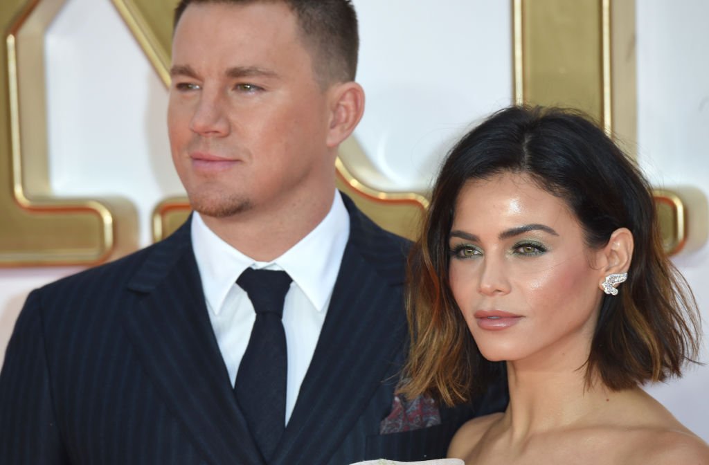 Image Source: Getty Images/Anthony Harvey/Channing Tatum and Jenna Dewan attend the 'Kingsman: The Golden Circle' World Premiere held at Odeon Leicester Square on September 18, 2017
