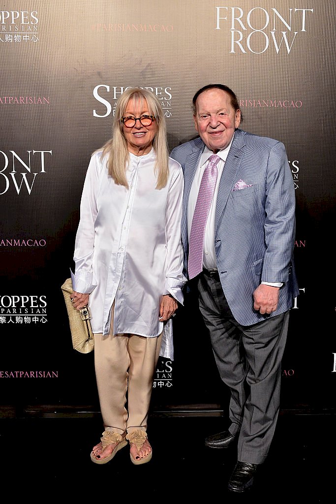Image Credits: Getty Images / Keith Tsuji | Sheldon Adelson (R) and wife Miriam Adelson.