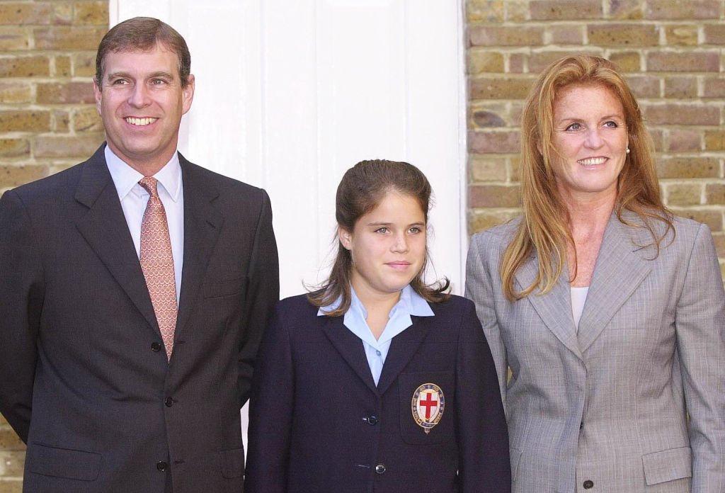 Image Credit: Getty Images / Princess Eugenie arrives with her parents for her first day at St George's School, Windsor.
