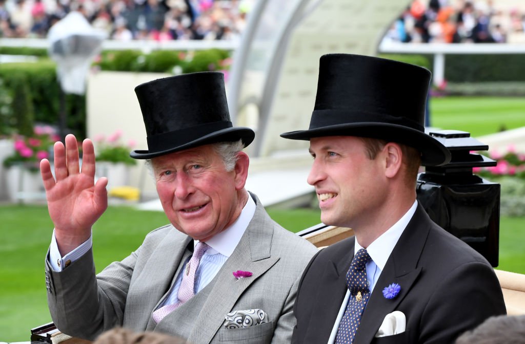 Image Credit: Getty Images / Prince Charles, Prince Wales and Prince William, Duke of Cambridge arrive at the Royal Ascot on June 18, 2019 in Ascot, England. Image Credit: Getty Images / Prince Charles, Prince Wales and Prince William, Duke of Cambridge arrive at the Royal Ascot on June 18, 2019 in Ascot, England.