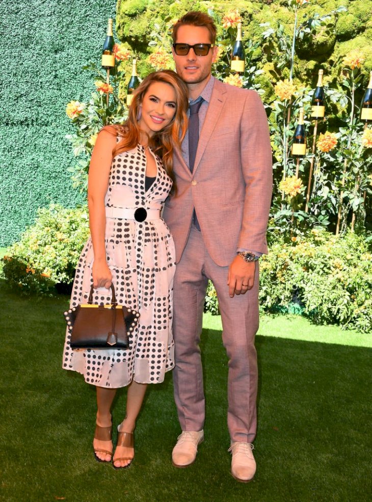 Image Credit: Getty Images / Chrishell Stause and Justin Hartley arrives at the 10th Annual Veuve Clicquot Polo Classic Los Angeles at Will Rogers State Historic Park on October 05, 2019.