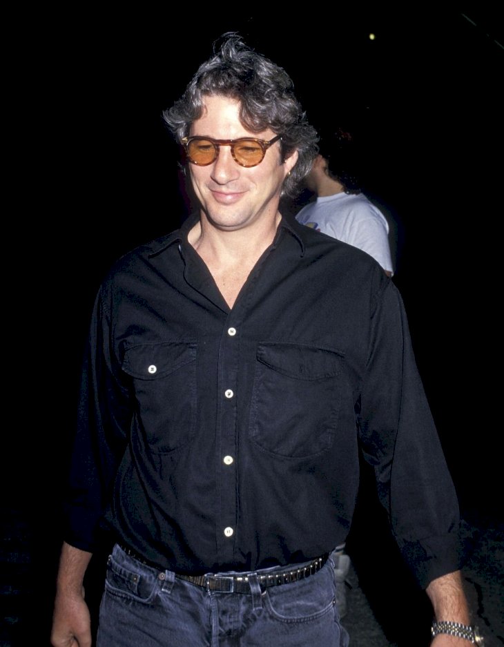 Actor Richard Gere attends Madonna in Concert - Who's That Girl World Tour on July 13, 1987 at Madison Square Garden in New York City. (Photo by Ron Galella, Ltd./Ron Galella Collection via Getty Images)
