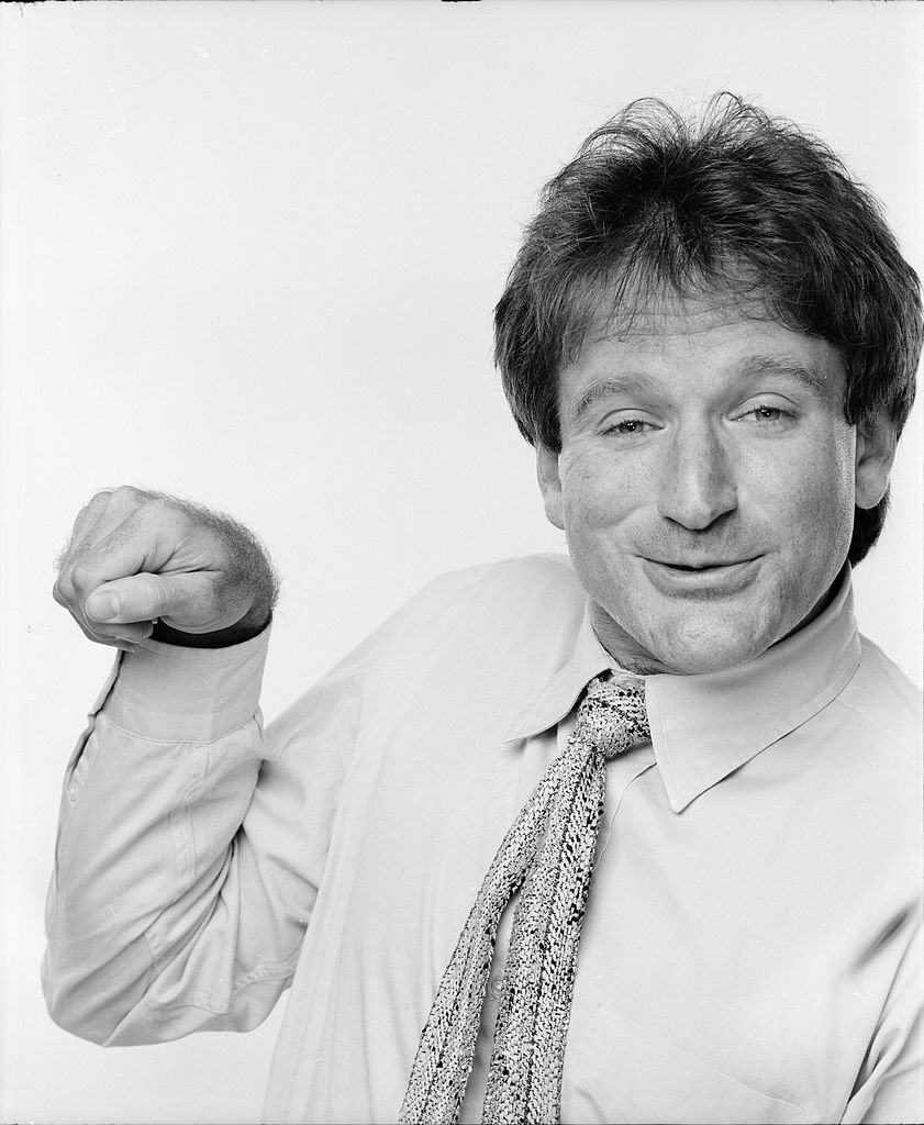 Image Credits: Getty Images / Jack Mitchell | Actor and comedian Robin Williams photographed in April 1984. Image Credits: Getty Images / Jack Mitchell | Actor and comedian Robin Williams photographed in April 1984.