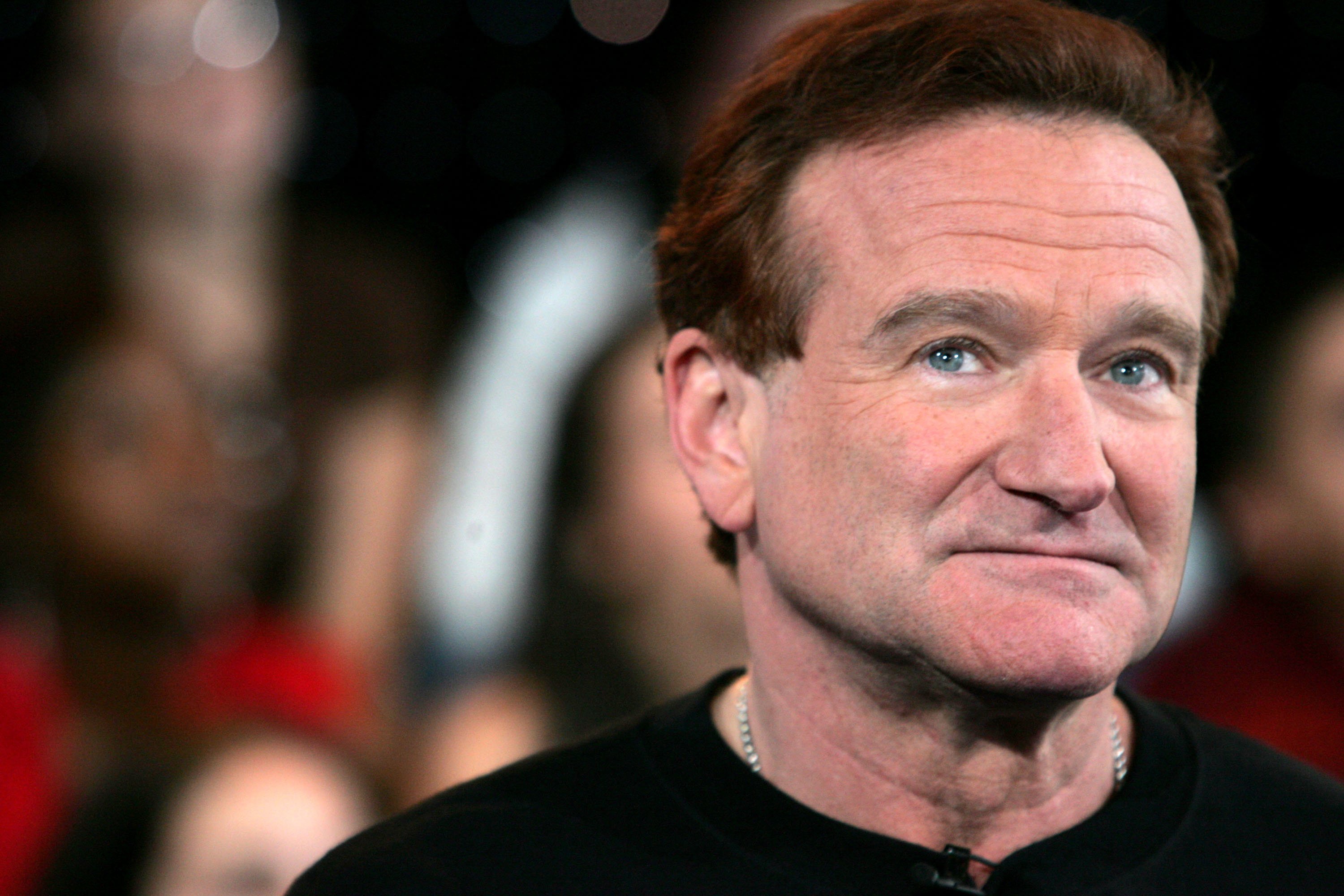 Image Credits: Getty Images / Peter Kramer | Actor Robin Williams appears onstage during MTV's Total Request Live at the MTV Times Square Studios on April 27, 2006 in New York City. Image Credits: Getty Images / Peter Kramer | Actor Robin Williams appears onstage during MTV's Total Request Live at the MTV Times Square Studios on April 27, 2006 in New York City.