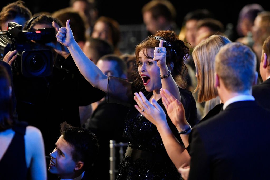 Image Credits: Getty Images / Kevork Djansezian | Helena Bonham Carter wins Outstanding Performance by an Ensemble in a Drama Series for 'The Crown' during the 26th Annual Screen Actors Guild Awards at The Shrine Auditorium on January 19, 2020 in Los Angeles, California.