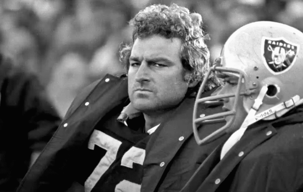 Image Source: Youtube/ ai.pictures| John sporting the number 72 with the Raiders