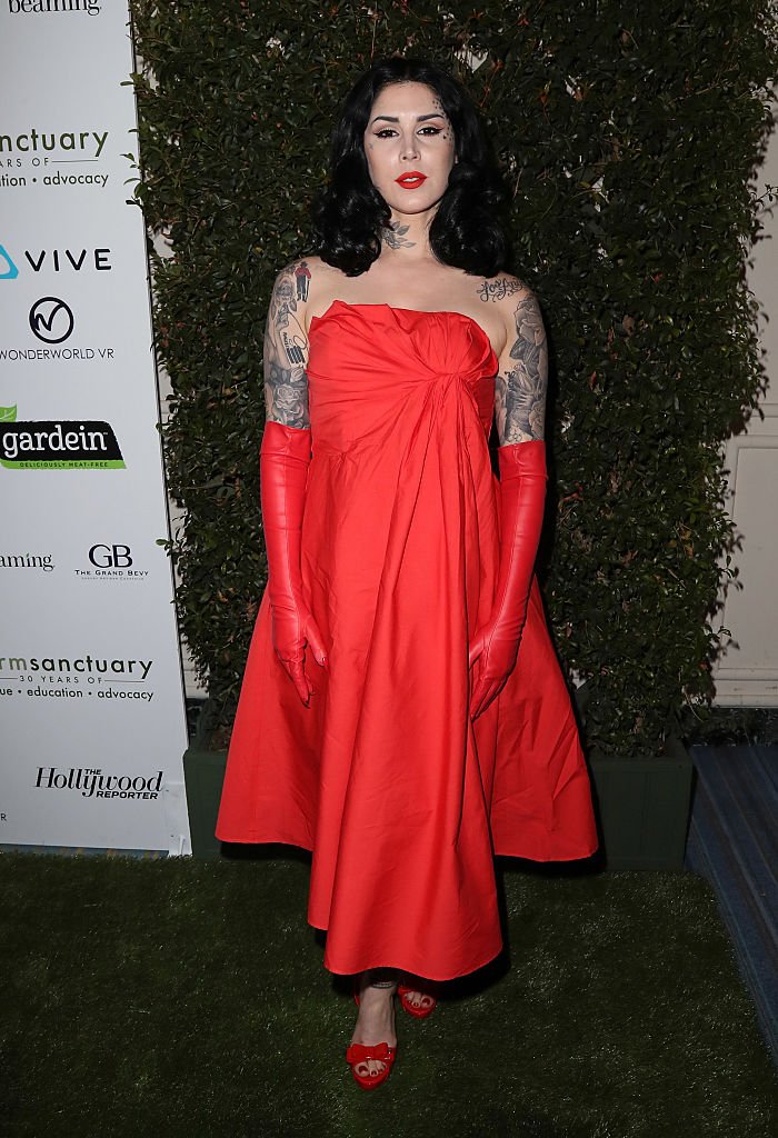 Image Credits: Getty Images / David Livingston | TV personality Kat Von D attends the Farm Sanctuary's 30th Anniversary Gala at the Beverly Wilshire Four Seasons Hotel on November 12, 2016 in Beverly Hills, California. Image Credits: Getty Images / David Livingston | TV personality Kat Von D attends the Farm Sanctuary's 30th Anniversary Gala at the Beverly Wilshire Four Seasons Hotel on November 12, 2016 in Beverly Hills, California.