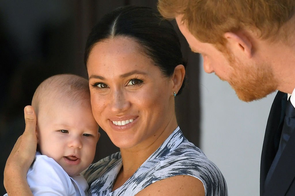 The Duke and Duchess of Sussex with their son, Archie Image: Getty Images.