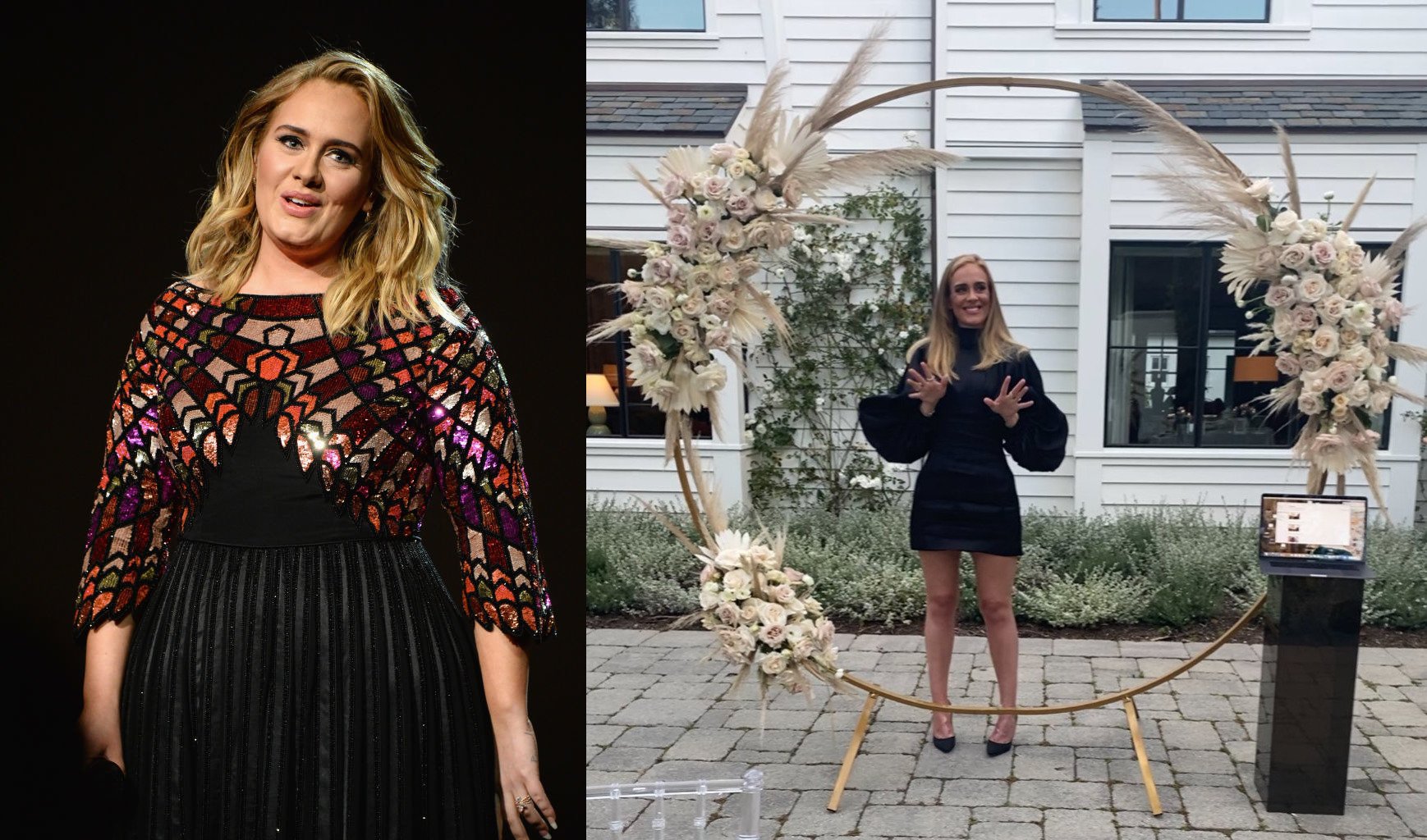 Image Credits: Getty Images/Kevin Mazur - Instagram/adele Image Credits: Getty Images/Kevin Mazur - Instagram/adele