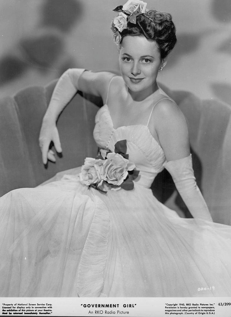 Image Credits: Getty Images / Archive Photos/Moviepix | Studio portrait of actress Olivia de Havilland, 1943 Image Credits: Getty Images / Archive Photos/Moviepix | Studio portrait of actress Olivia de Havilland, 1943