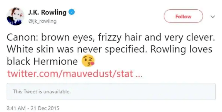 Image credits: Twitter/jk_rowling Image credits: Twitter/jk_rowling
