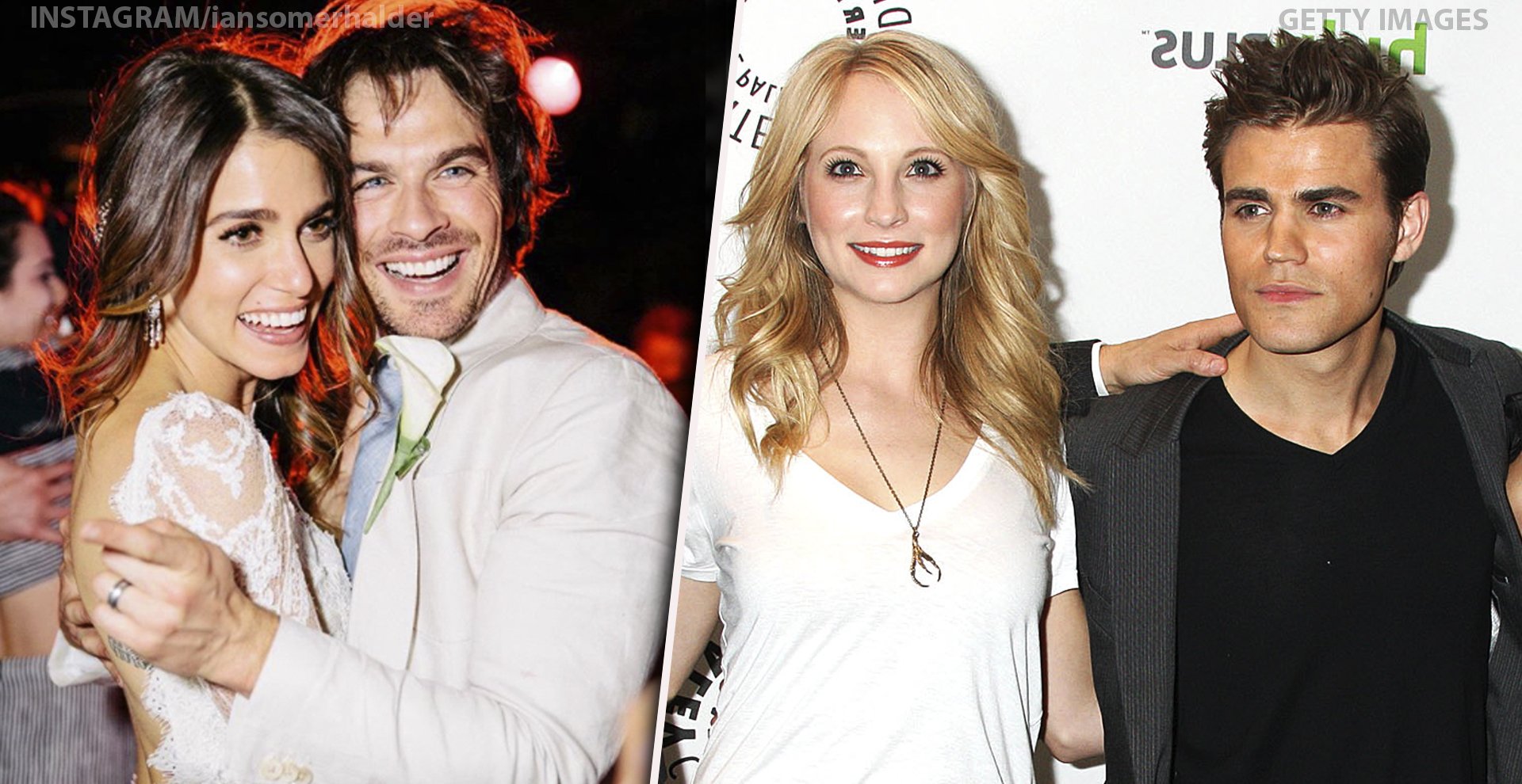 The Vampire Diaries Cast's Real-Life Couples