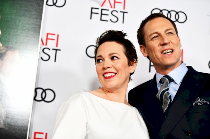 Image Credit: Getty Images Entertainment/Stringer/Araya Doheny | Actors Tobias Menzies and Oliva Colman from The Crown