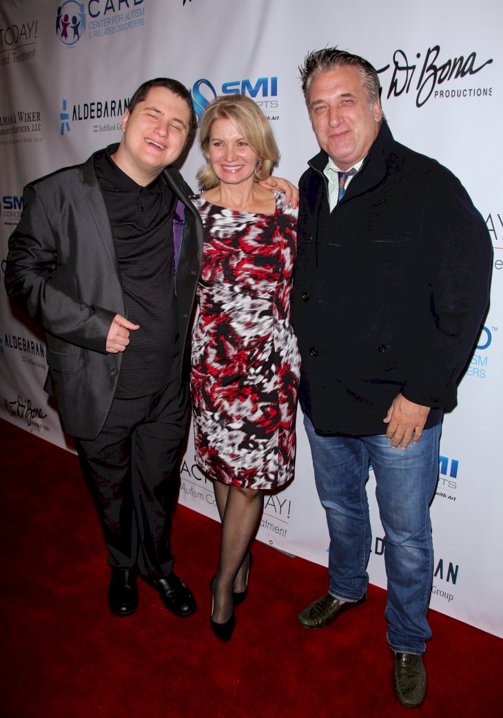 (L-R) Atticus Baldwin, Isabella Hofmann and Daniel Baldwin attend the 9th annual Denim & Diamonds for Autism on October 19, 2014 in Westlake Village, California. (Photo by Paul Archuleta/FilmMagic)
