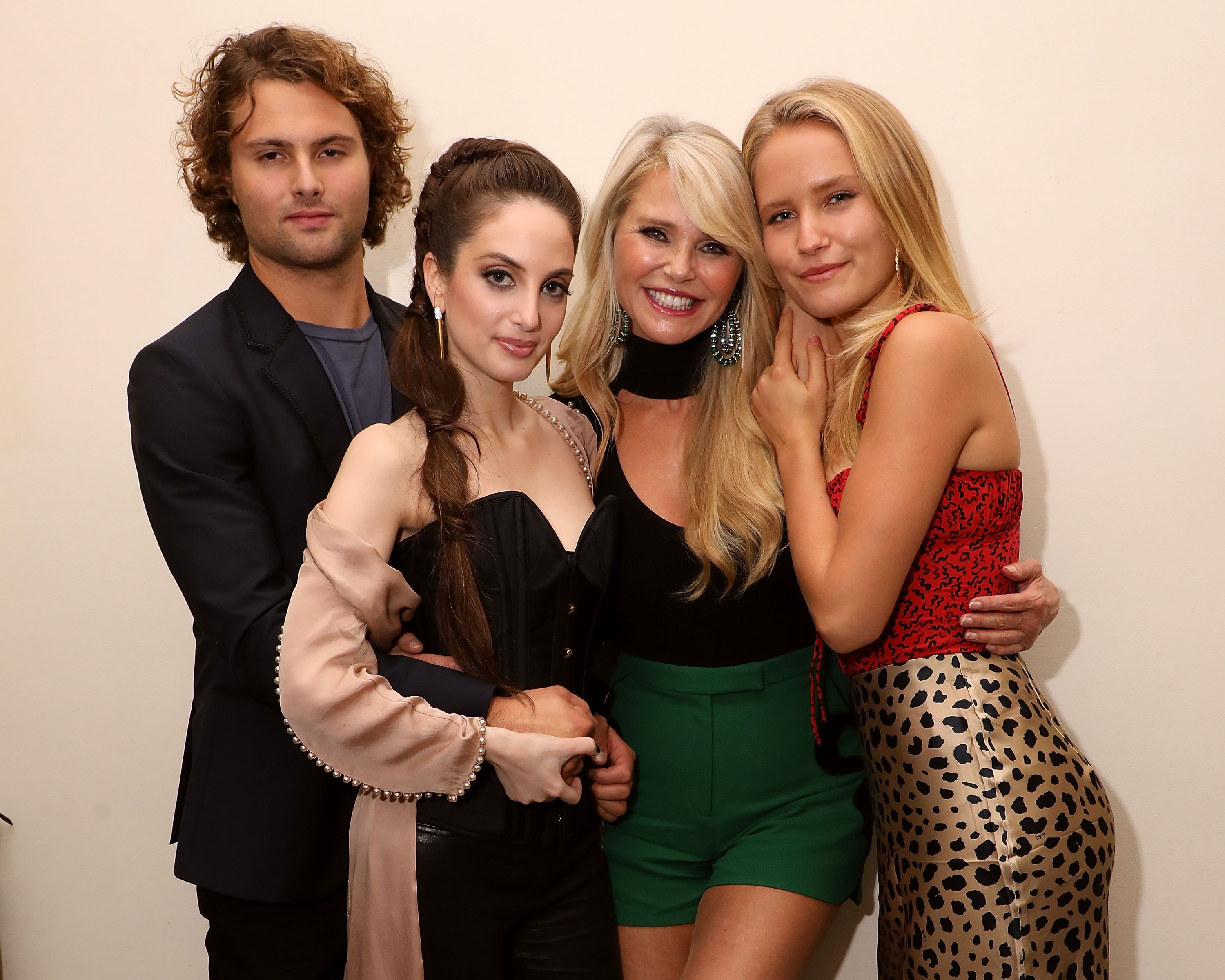 Image Credits: Getty Images / Taylor Hill | Jack Brinkley-Cook, Alexa Ray Joel, Christie Brinkley, and Sailor Lee Brinkley-Cook celebrate the opening night of Alexa Ray Joel's 2018 residency at Cafe Carlyle on September 25, 2018 in New York City. Image Credits: Getty Images / Taylor Hill | Jack Brinkley-Cook, Alexa Ray Joel, Christie Brinkley, and Sailor Lee Brinkley-Cook celebrate the opening night of Alexa Ray Joel's 2018 residency at Cafe Carlyle on September 25, 2018 in New York City.
