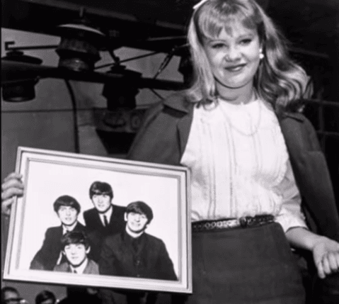 Hayley Mills after meeting the Beatles Image Source: Youtube