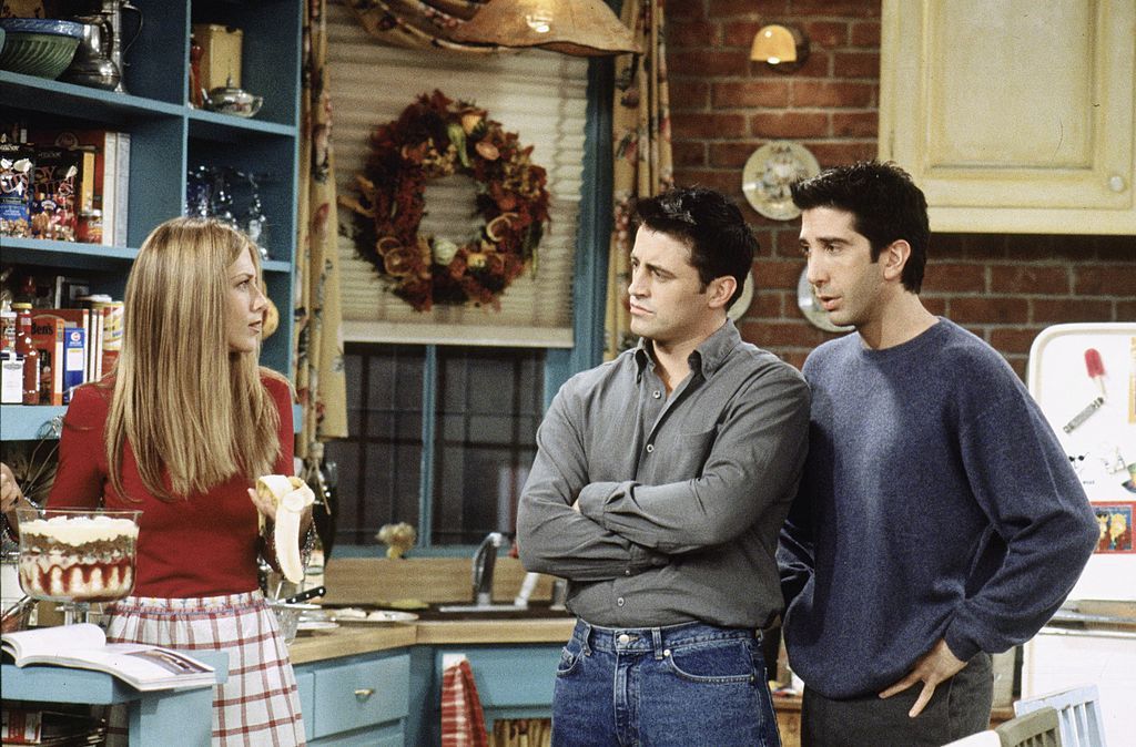Jennifer Aniston, David Schwimmer and Matt Le Blanc/Photo:Getty Images