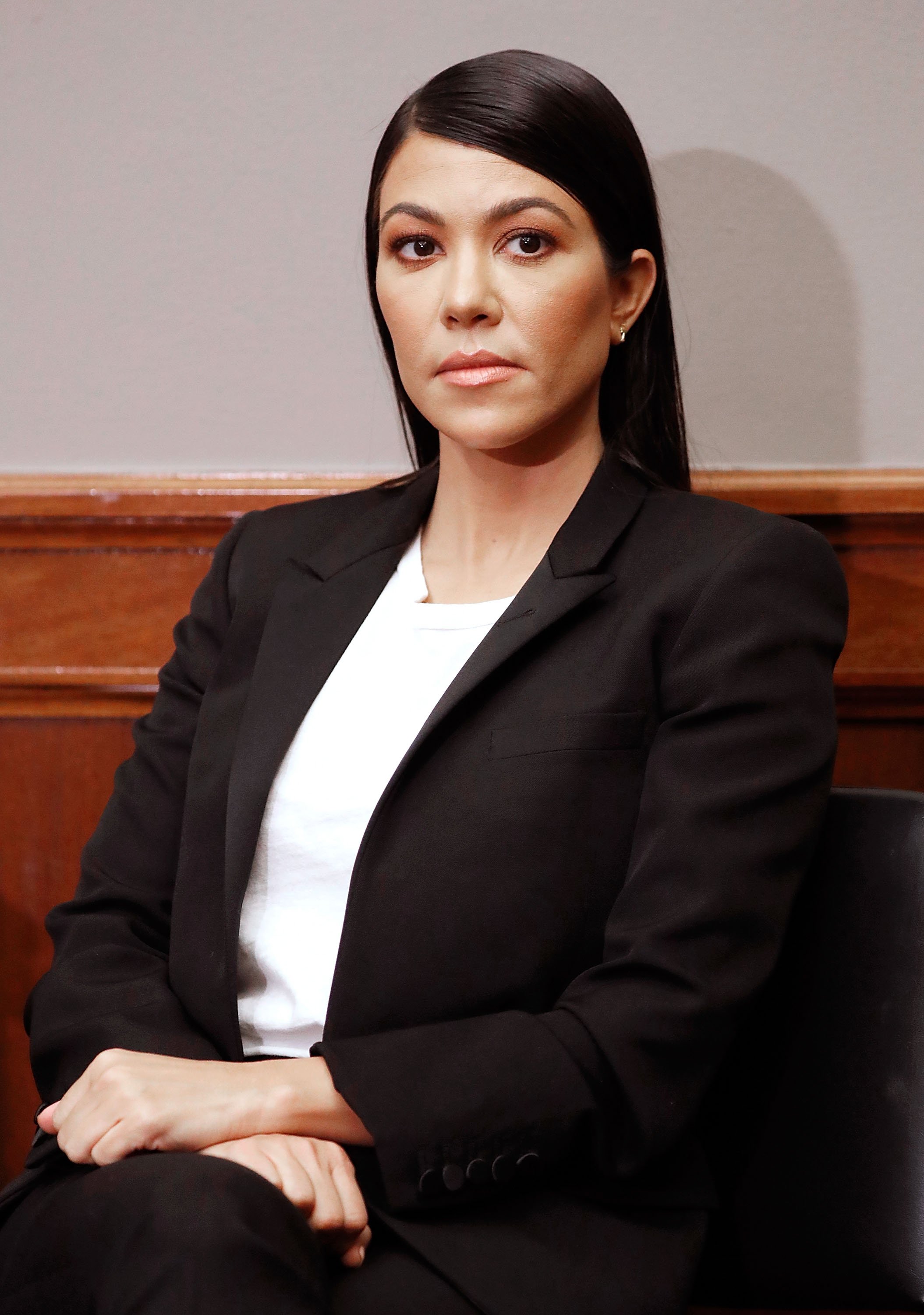 Image Credits: Getty Images / Kourtney Kardashian at a public event